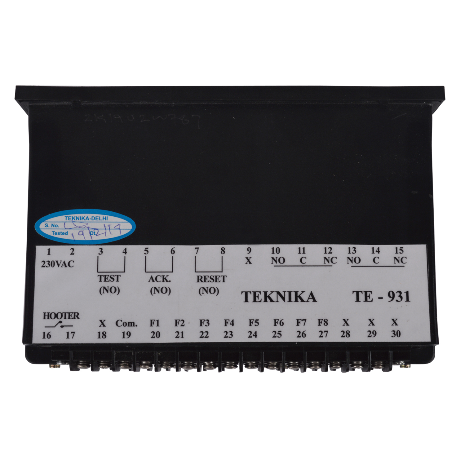 Alarm Annunciator 8 Window Te 931 - Size: 96*192*110mm