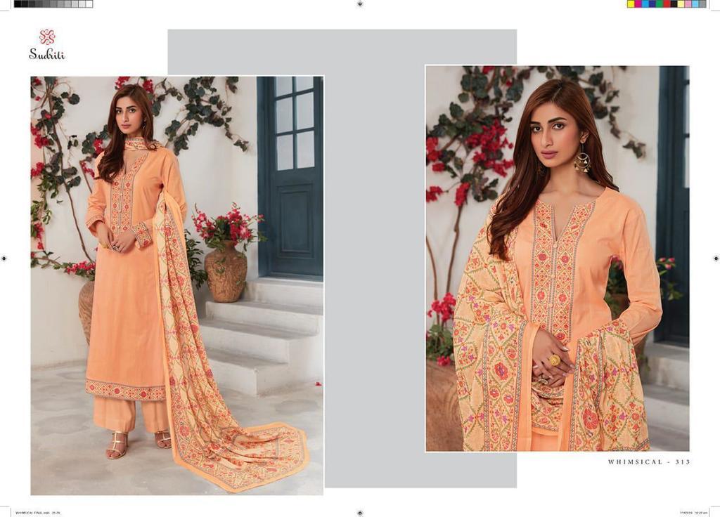 Green Unstitched Salwar Suit