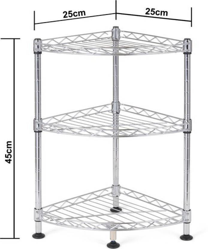 Comfold Stainless Steel Kitchen Rack No Assembly Required