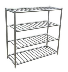 Corporate Overseas Steel 3 Tier Shoe Rack Silver No Assembly Required