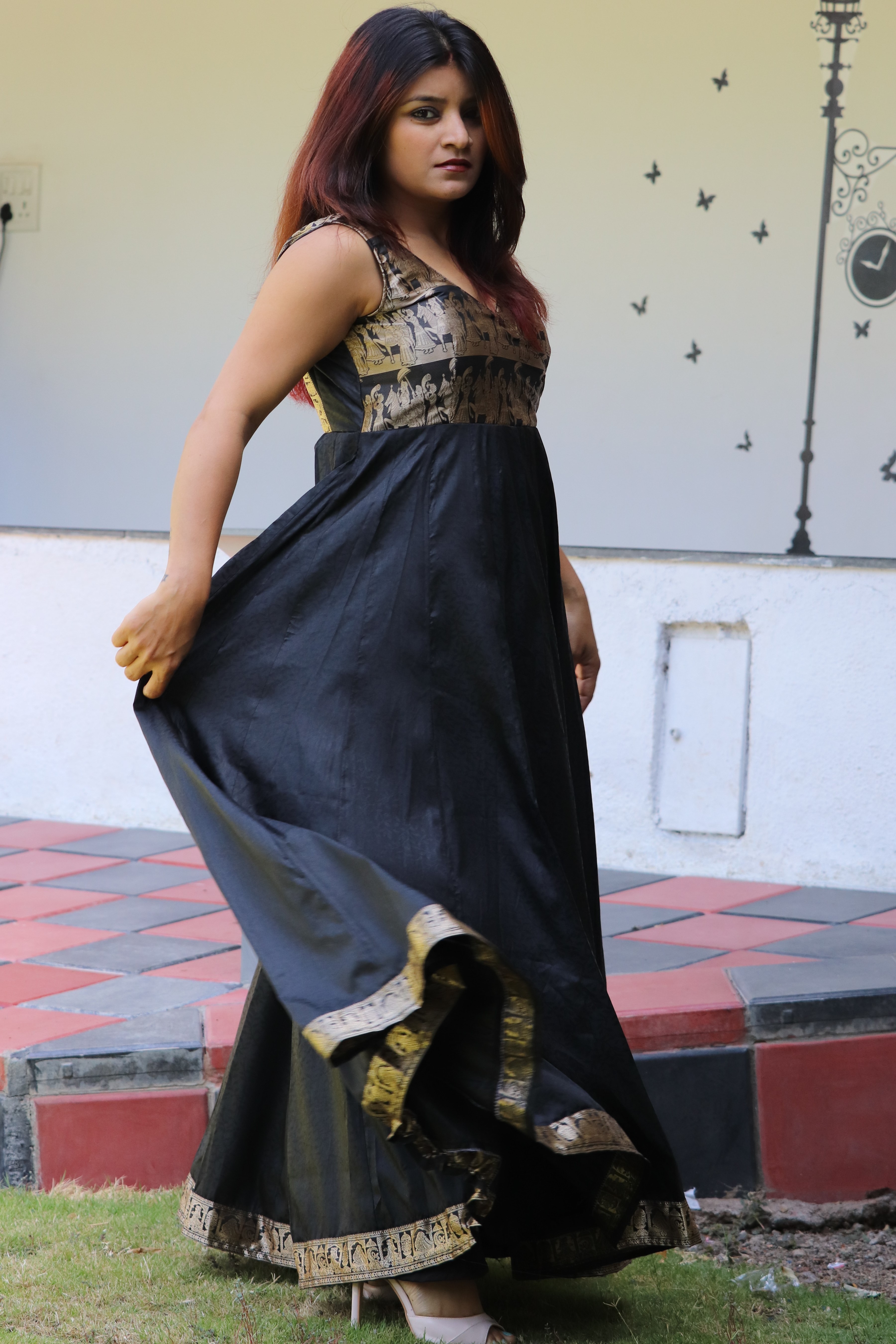 Black Anarkali