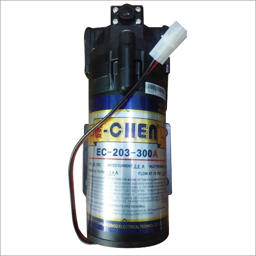 24V Soda Machine Booster Pump - Stainless Steel, Automatic, Black | Energy Efficient, Rugged Design, Easy Installation, Minimal Maintenance