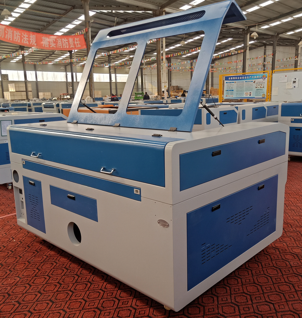 Blue Mixed Co2 Laser Cutting Machine