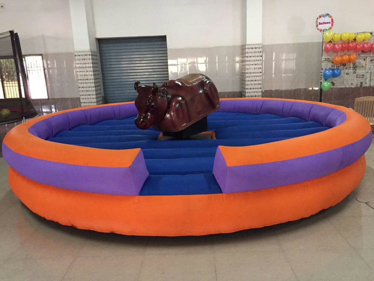 Bull Ride - Dimension (L*w*h): 17 X 17 X 7 Foot (Ft)