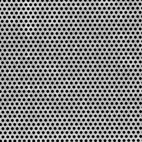 Perforated Sheet - Stainless Steel, Silver Color | Strong Build, Rustproof Surface, Excellent Tensile Strength