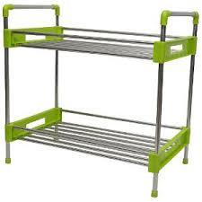 Stainless Steel Trolley - Modern Design, Silver Finish | Eco-friendly, Fireproof, Water Resistant, No Assembly Required
