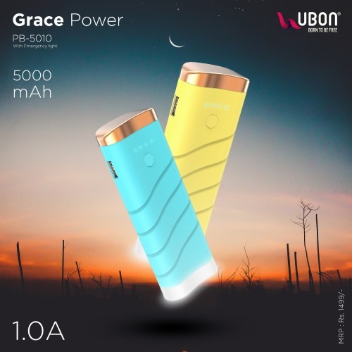 UBON PB-5010 पावर बैंक 5000 mAh