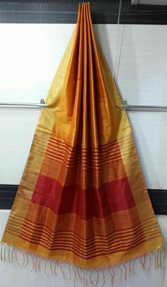 New Poly Cotton - 5.5 Mtr Length, 0.8 Mtr Blouse Length | Multi Color Printed Cotton Silk Fabric, Suitable For All Seasons