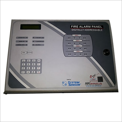 Grey Fire Alarm Panel