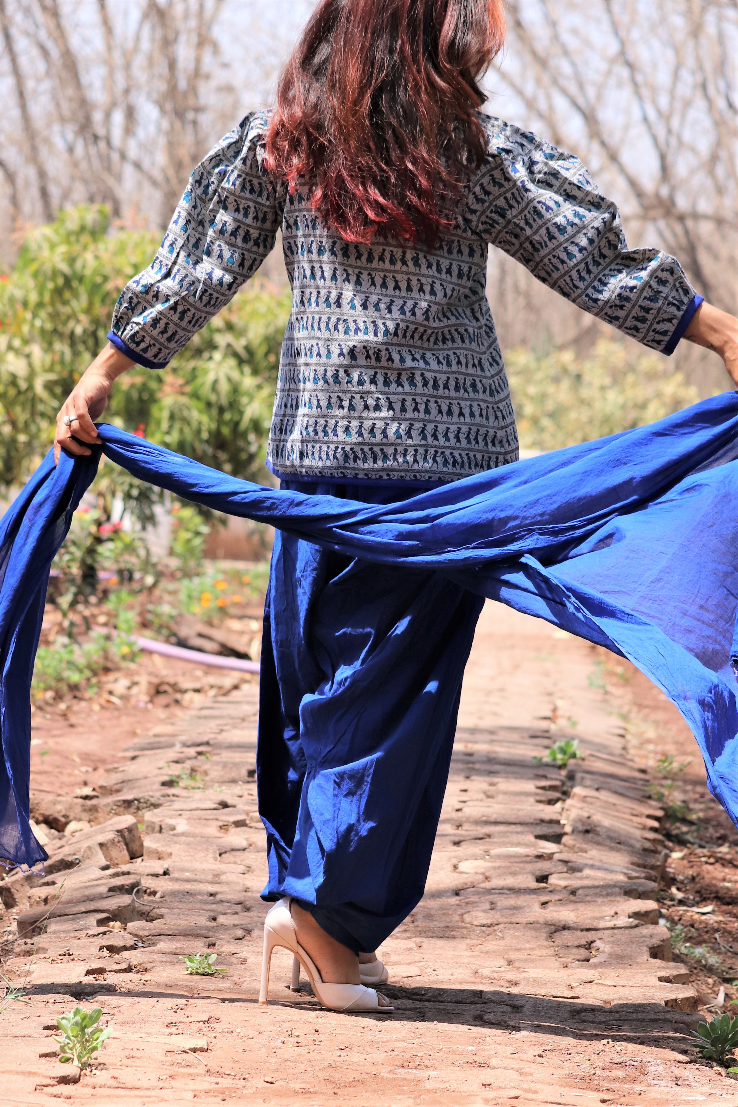 Blue Kurti