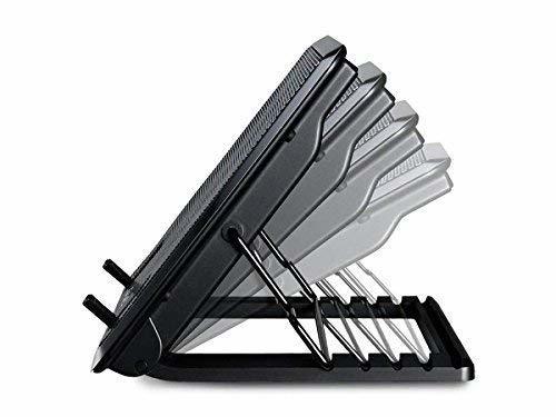 Laptop Cooling Pad - Plastic 15x11 Inches, 5-inch Fan, 1200 Rpm | Durable Design, Enhanced Performance, Quiet Operation, Improved Cooling, Portable Design