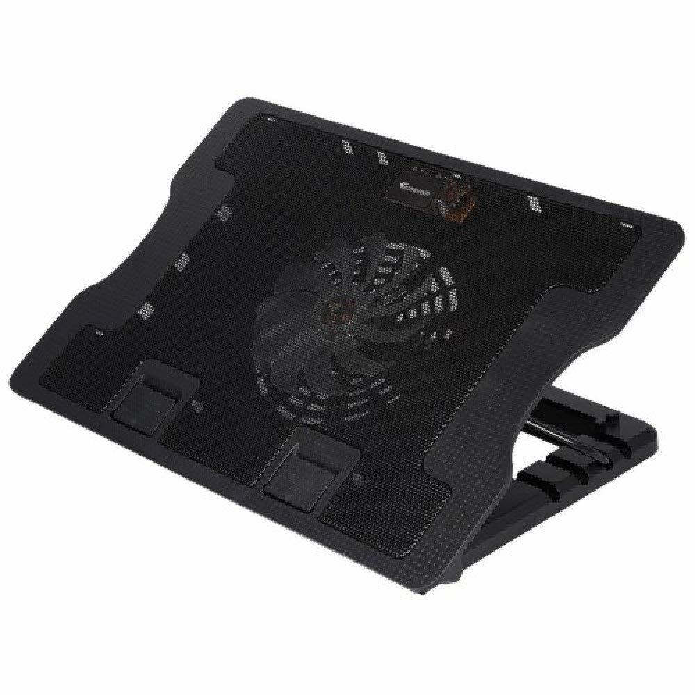 Laptop Cooling Pad - Plastic 15x11 Inches, 5-inch Fan, 1200 Rpm | Durable Design, Enhanced Performance, Quiet Operation, Improved Cooling, Portable Design