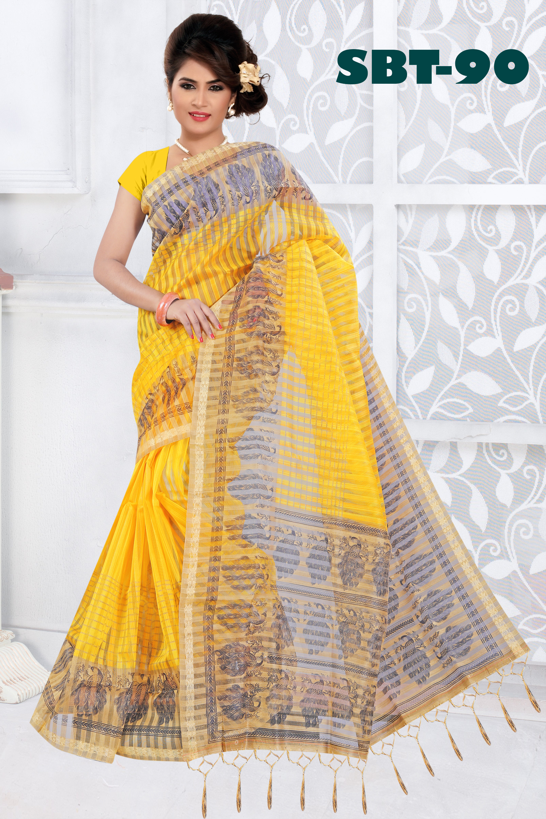 Saniya New Saree - Cotton Silk 5.5 Mtr Length Multi Color | Embroidered Bollywood Style Ideal For Festive And Cultural Occasions