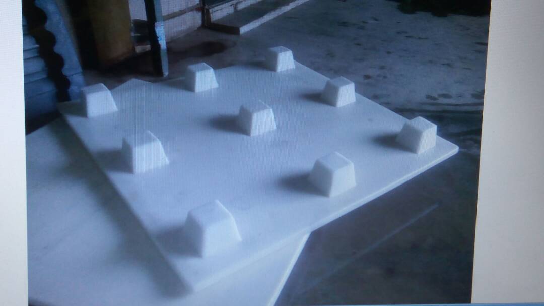 Roto Molded Pallet - 1200x1000mm, Fda Approved, Durable Food Grade Lldpe Material | High Load Capacity 3000kg, Rust Proof, 4-way Entry Design