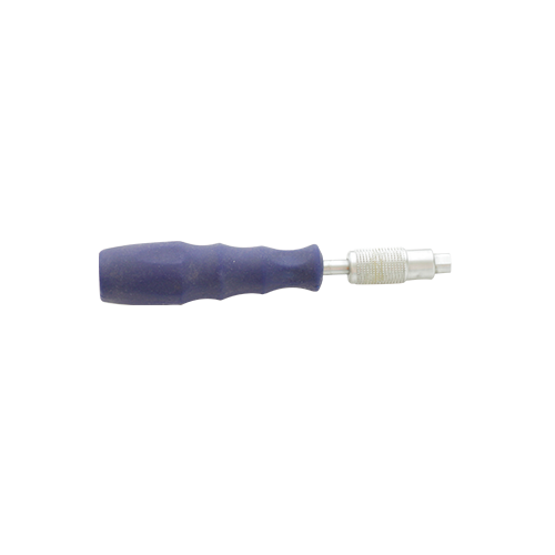 Purple And Silver Q.c. Handle