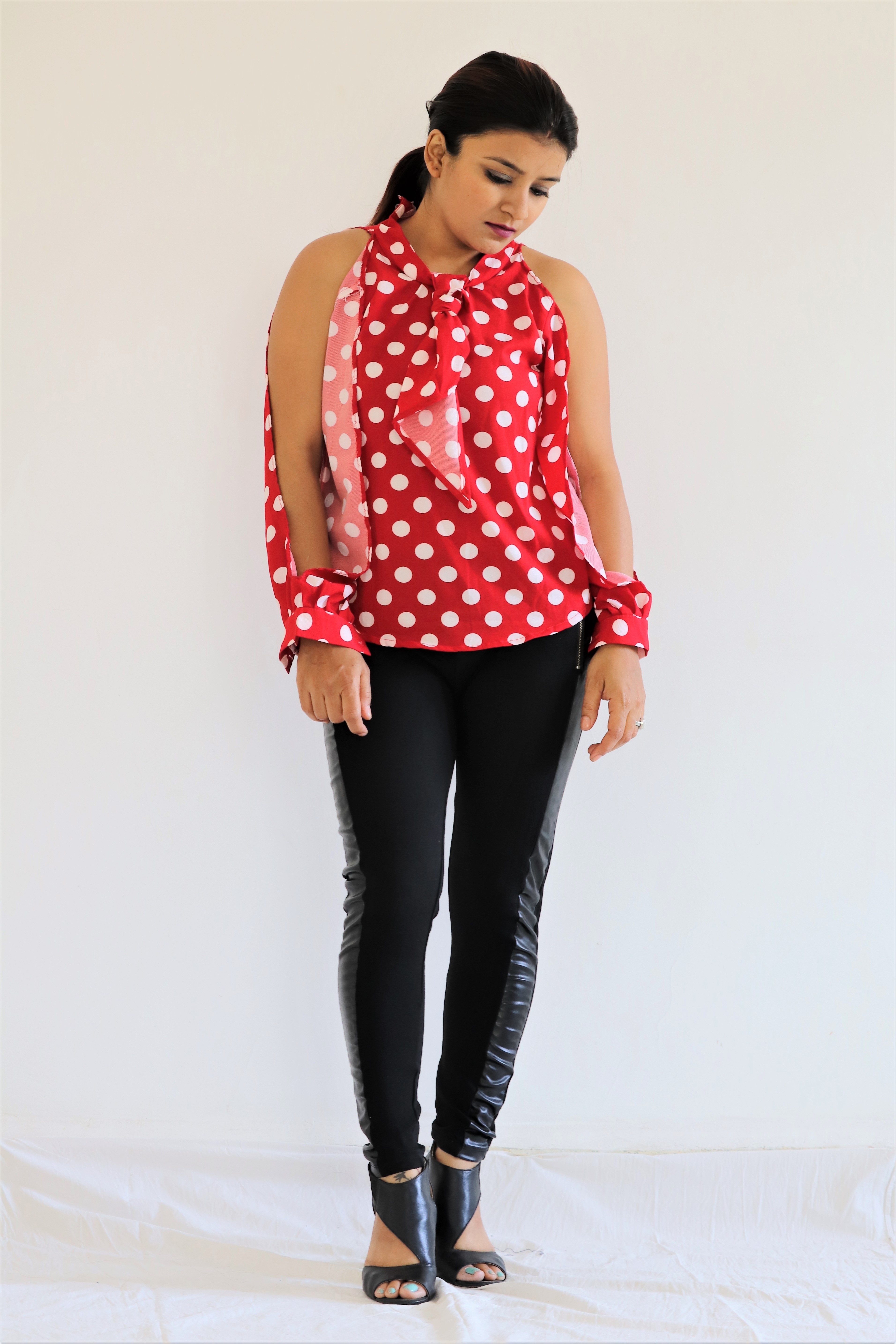 Red And White Tops