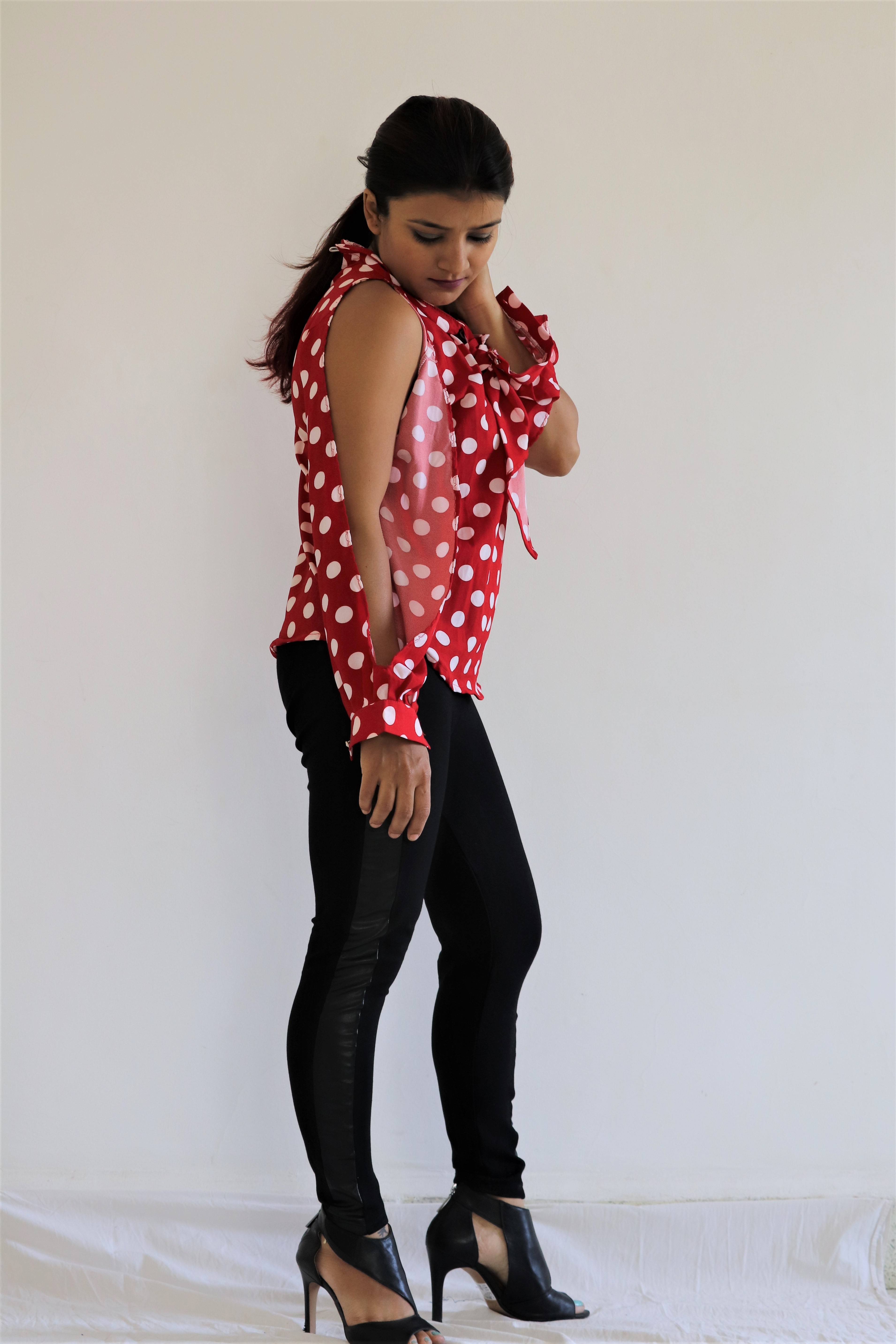 Red And White Tops