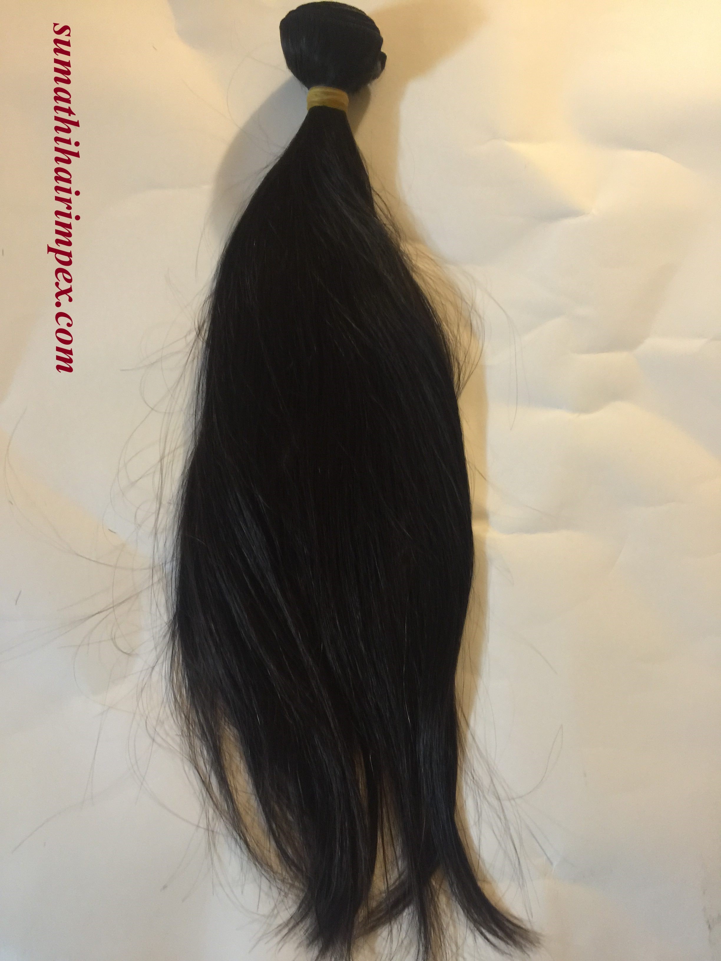 Straight Human Hair - Color: Black