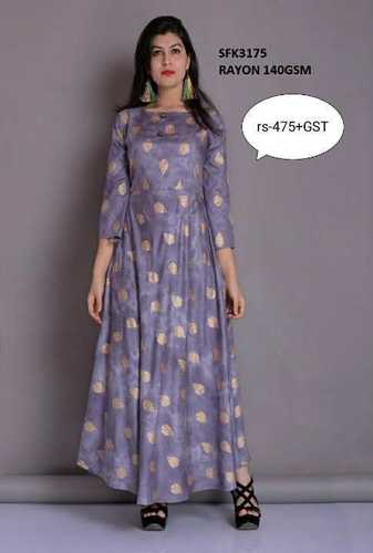 रेयन कुर्ती