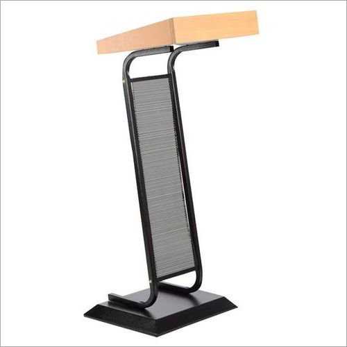 Wooden And Metal Podium Alfa