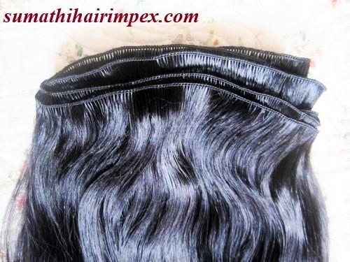Weft Hair - Color: Black