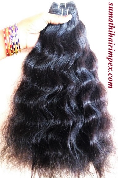 Weft Hair - Color: Black