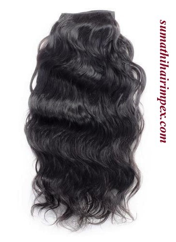 Wavy Hair - Color: Black
