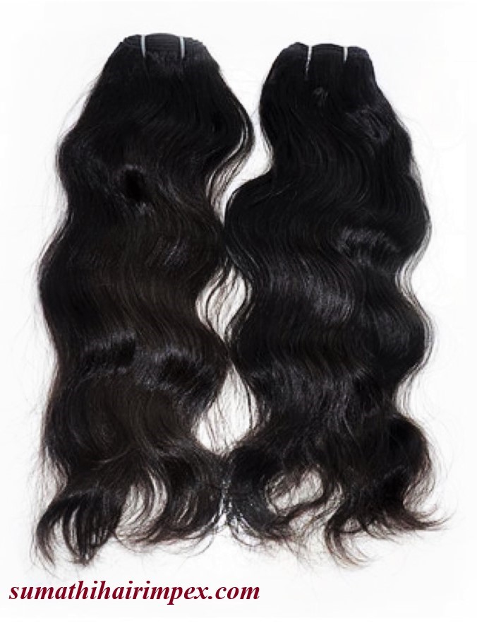 Wavy Hair - Color: Black
