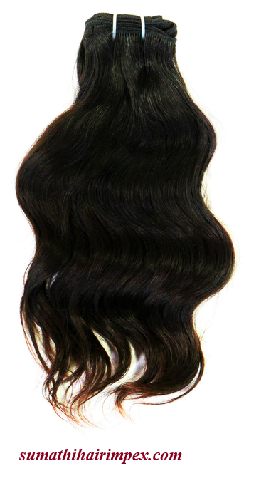 Wavy Hair - Color: Black