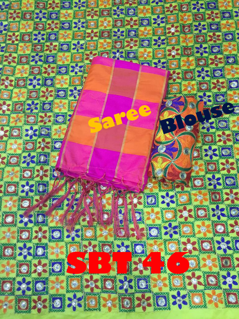 New Silk Saree - Cotton Silk, 5.5 Mtr Length, Multi Color | Embroidered Pattern, Seasonal Versatility In Rainy, Spring, Summer, Winter Styles