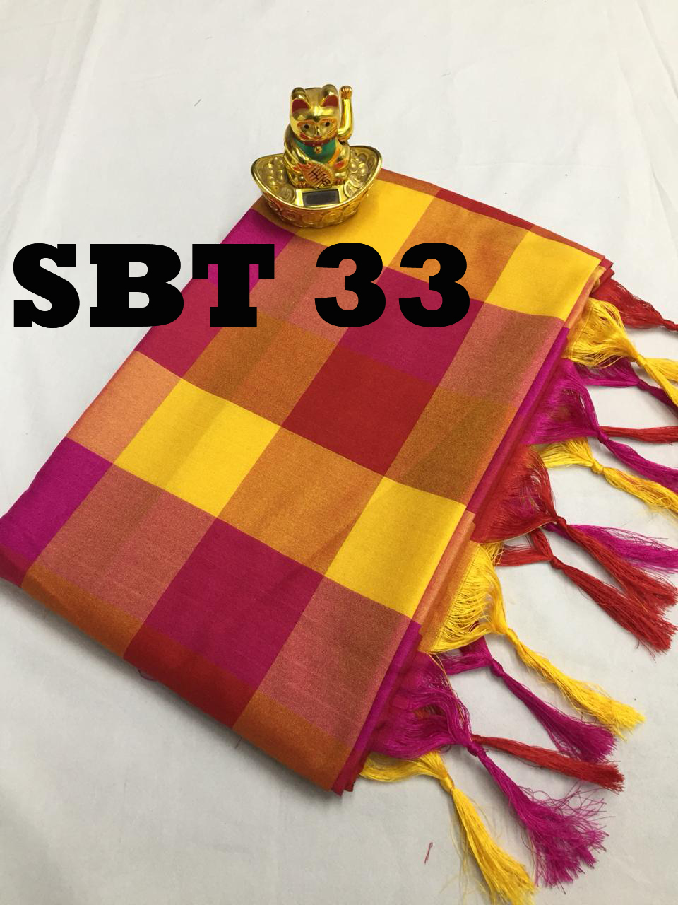 New Munre Silk Saree - Cotton Silk, Length 5.5 Mtr, Blouse Length 0.8 Mtr | Multi Color, Printed Pattern, Bandhani Style For All Seasons