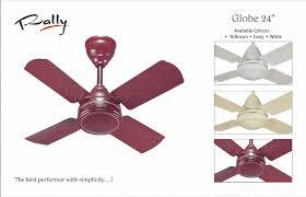 Rally Ceiling Fan Blade Material: Plastic