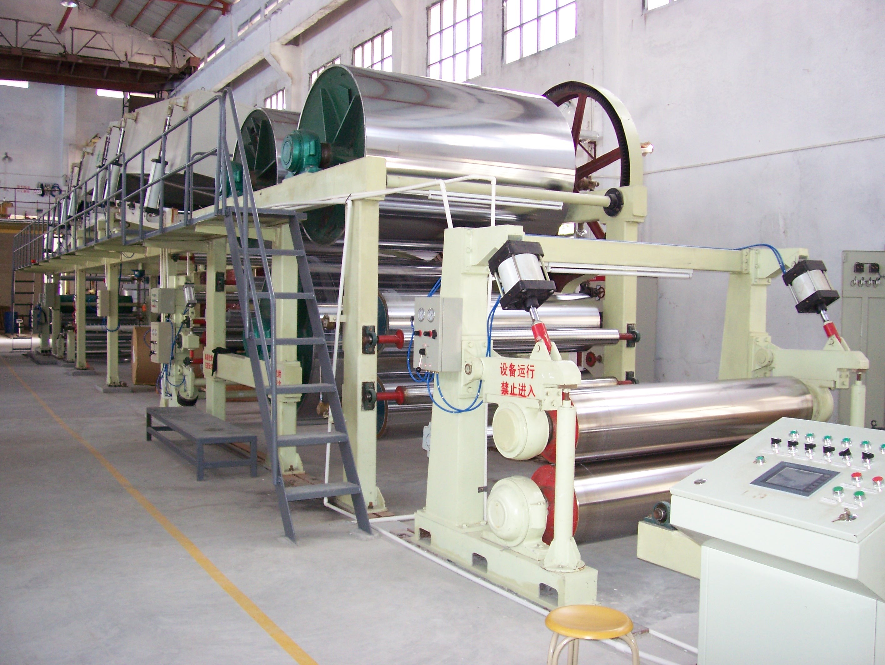 White Top Liner Coating Machine Coating Head: Gravure Roller
