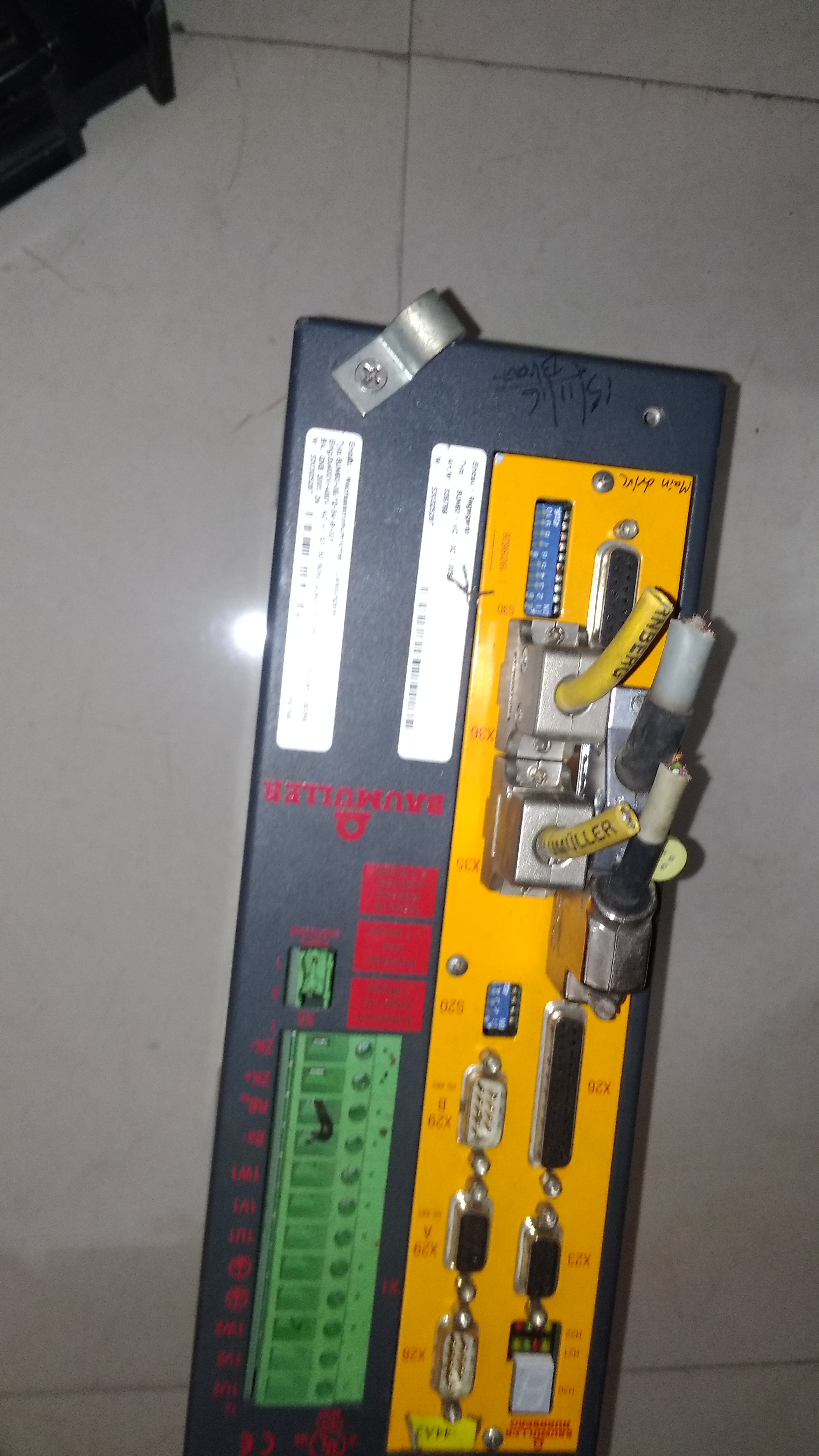 Fiber Baumuller Bum80-vc-0c-0050