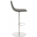 Grey Firm Padded Bar Stool No Assembly Required