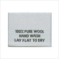 सूती परिधान लेबल