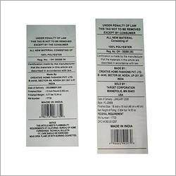 White Taffeta Label