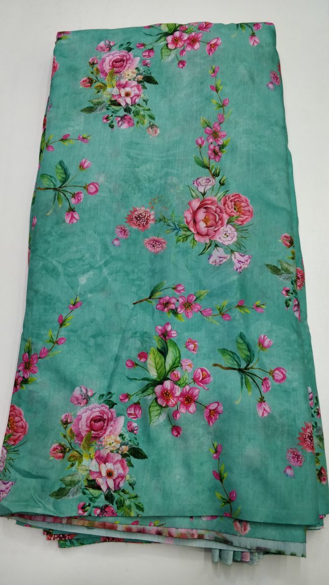 Digital Printed Muslin Fabric