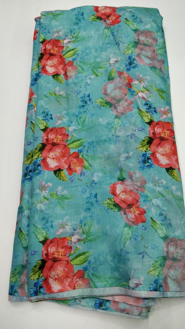 Digital Printed Muslin Fabric