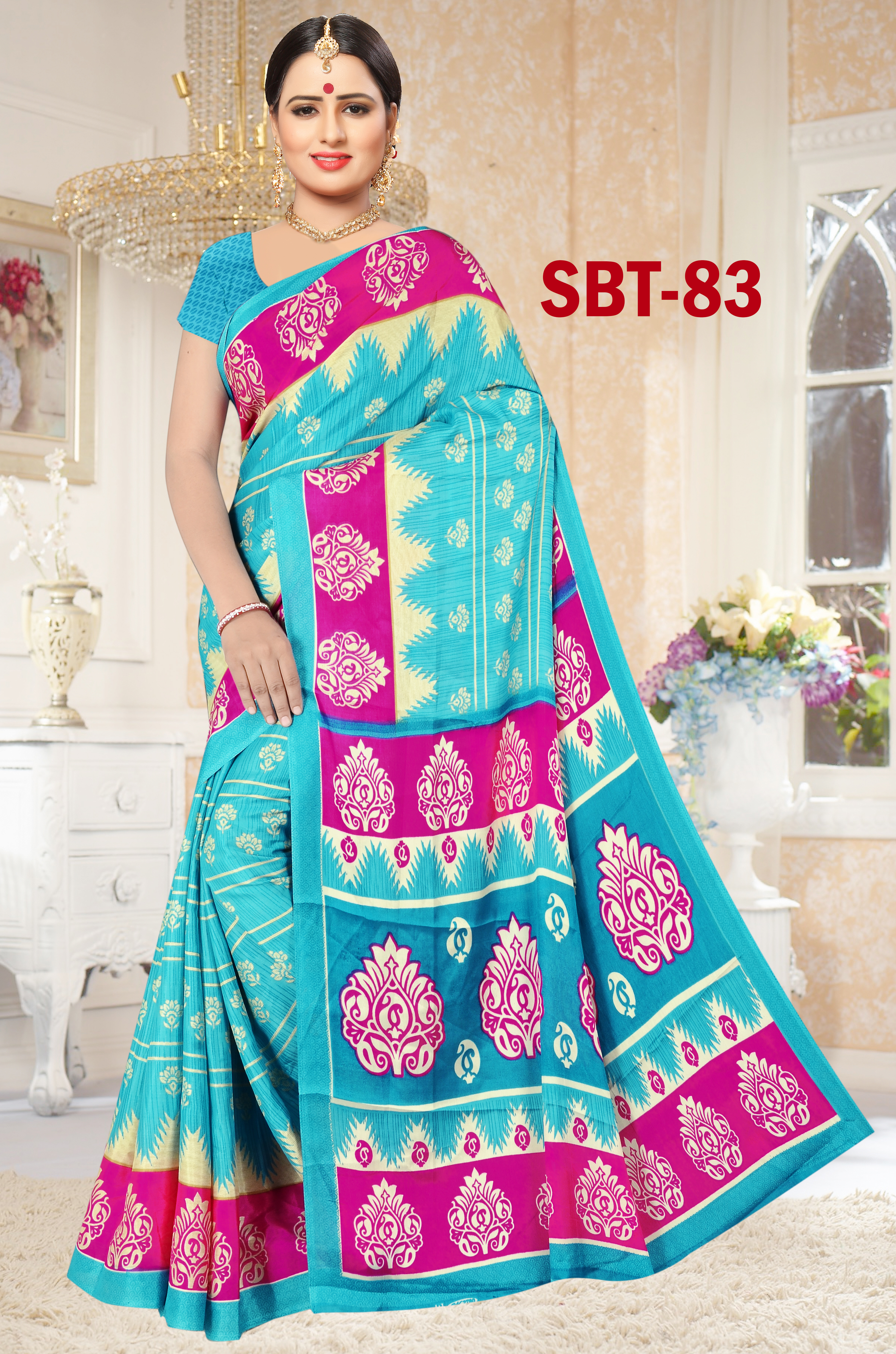 New Silk Saree - New Silk Fabric, 5.5 Mtr Length, 0.8 Mtr Blouse | New, Saree