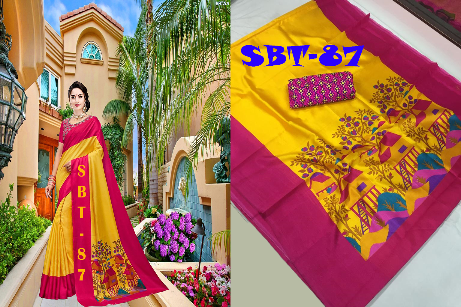 New Silk Saree - Cotton Silk, 5.5 Mtr Length, Multi Color, Printed Pattern | Versatile For Rainy, Spring, Summer, And Winter Seasons