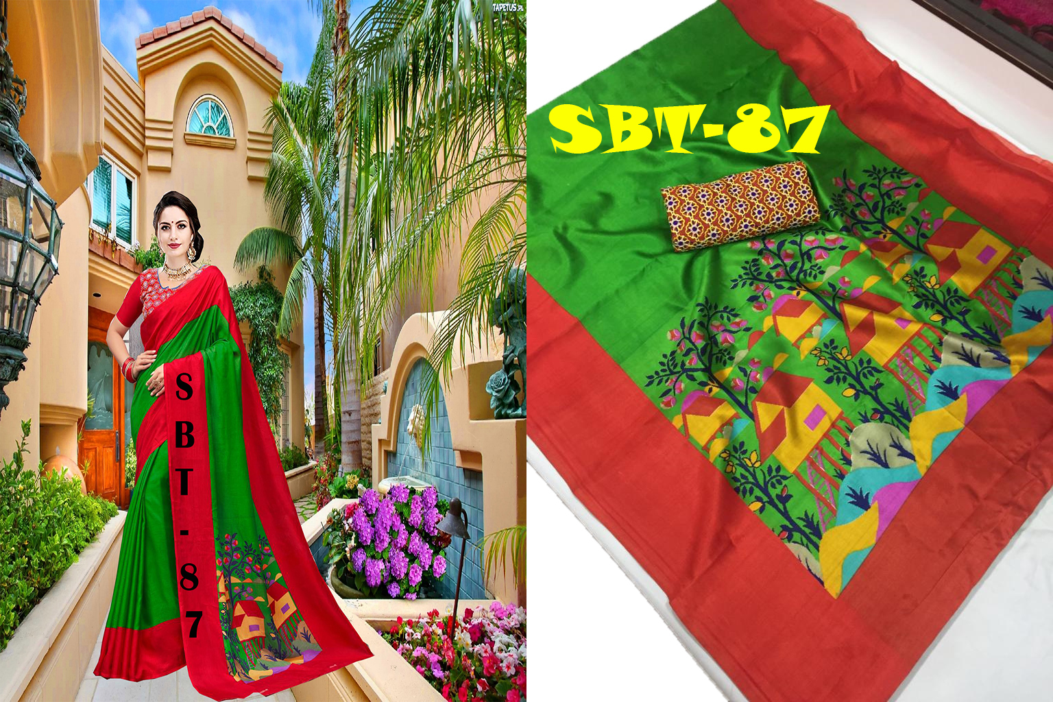 New Silk Saree - Cotton Silk, 5.5 Mtr Length, Multi Color, Printed Pattern | Versatile For Rainy, Spring, Summer, And Winter Seasons