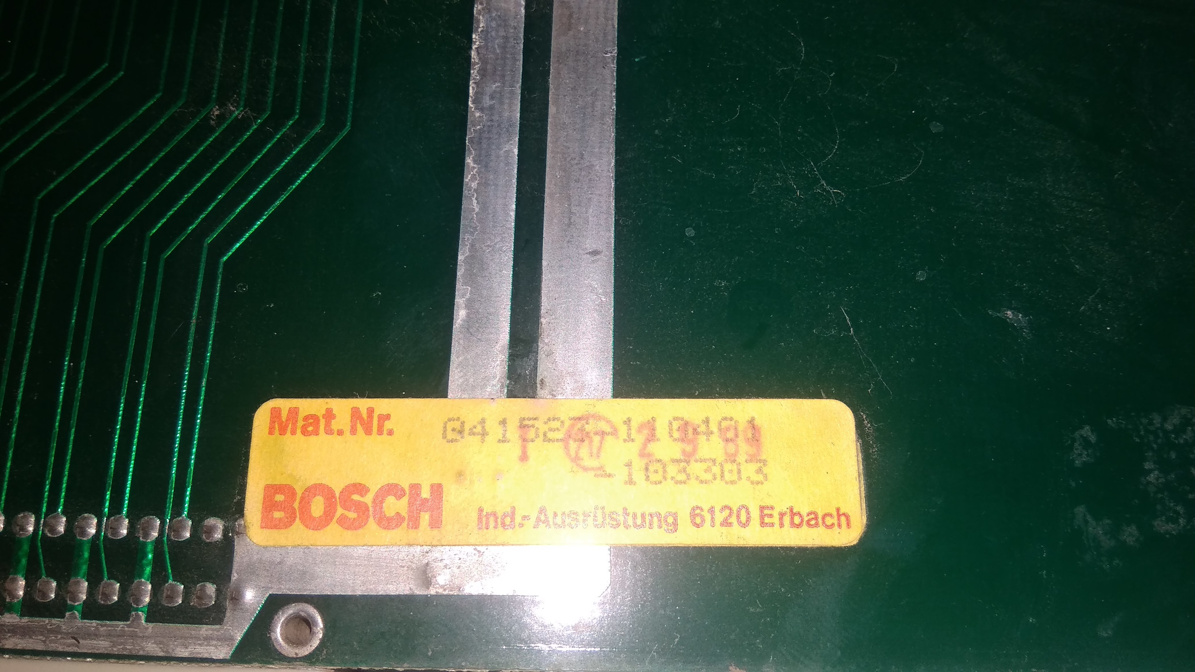Bosch Cnc System Pcb Card