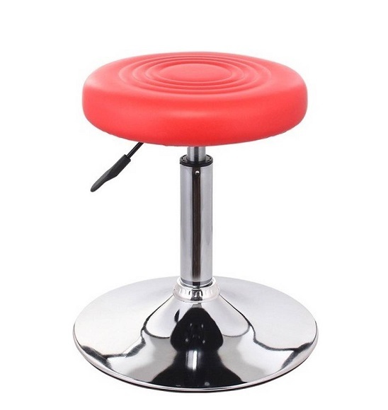 Minimalist Stainless Steel Bar Stool - Height Adjustable 53-78cm, Modern Design, Eco-friendly & Fireproof, Indoor Hotel Furniture