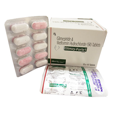 Glimepiride 1mg + Metformin 1000 Mg Er Tab General Medicines