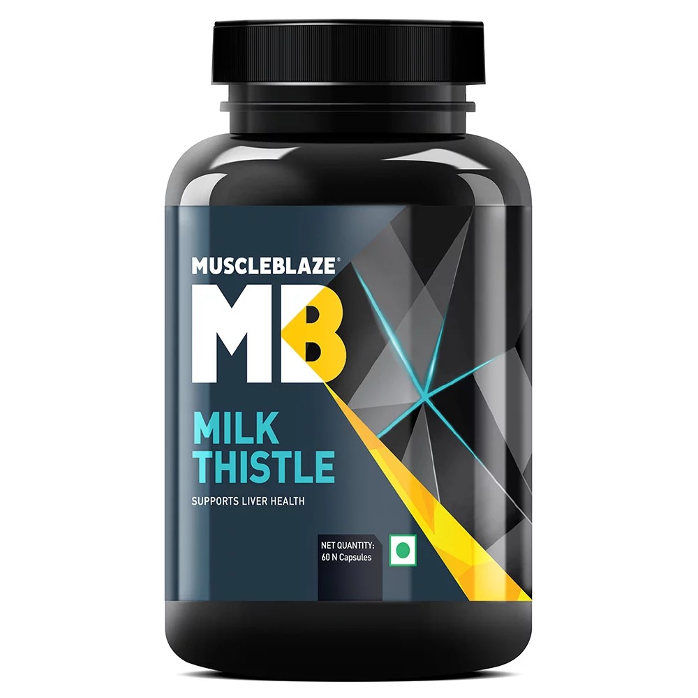 Muscleblaze Milk Thistle, 60 Capsules