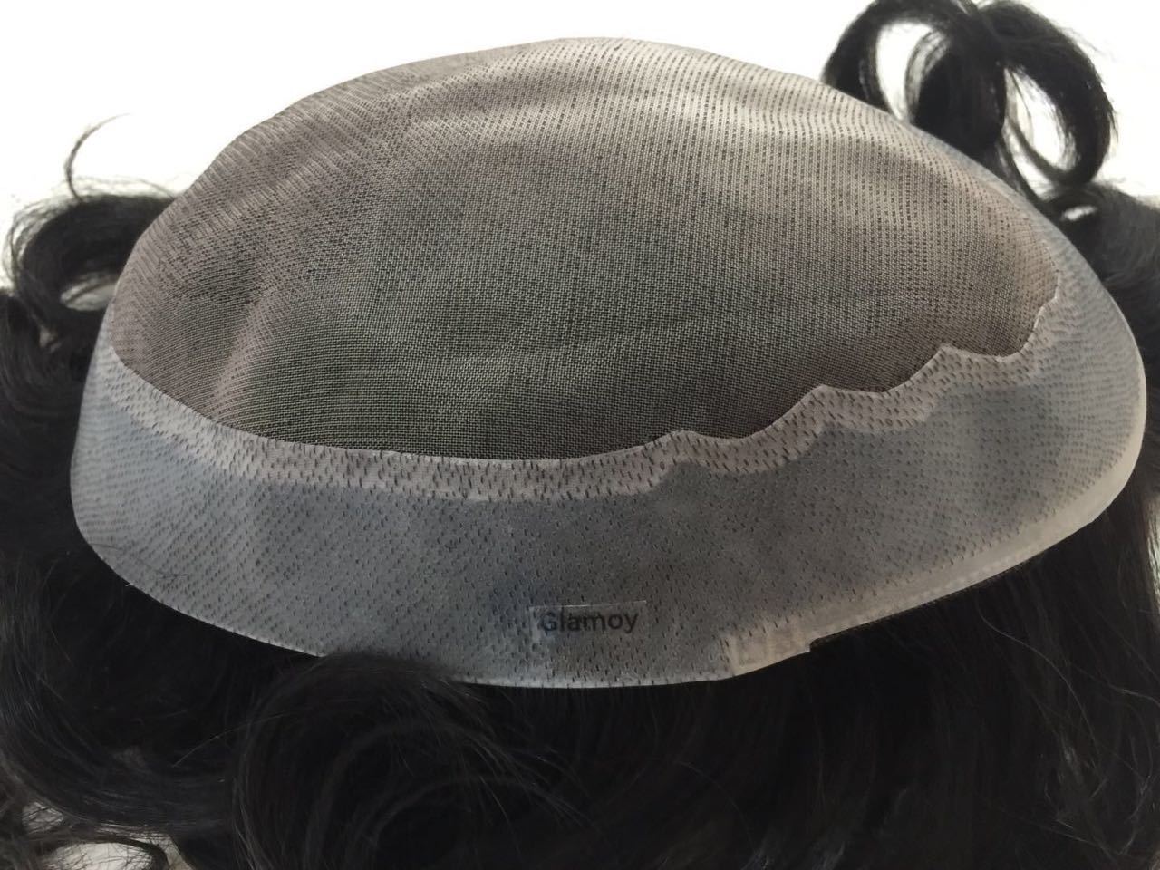 Available All Color Glamoy Bmw Men' Toupee/ Hair Patch Replacement Units