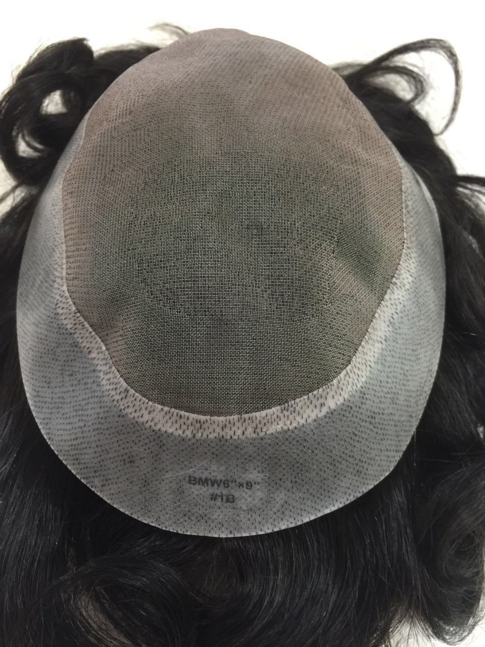 Available All Color Glamoy Bmw Men' Toupee/ Hair Patch Replacement Units