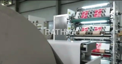 Three Colour Reel to Reel Flexo Printing machine