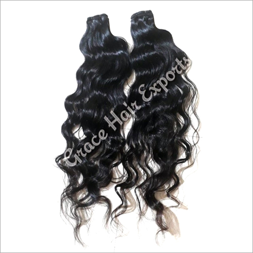 Weaving Natural Wavy Indian Hair Extension